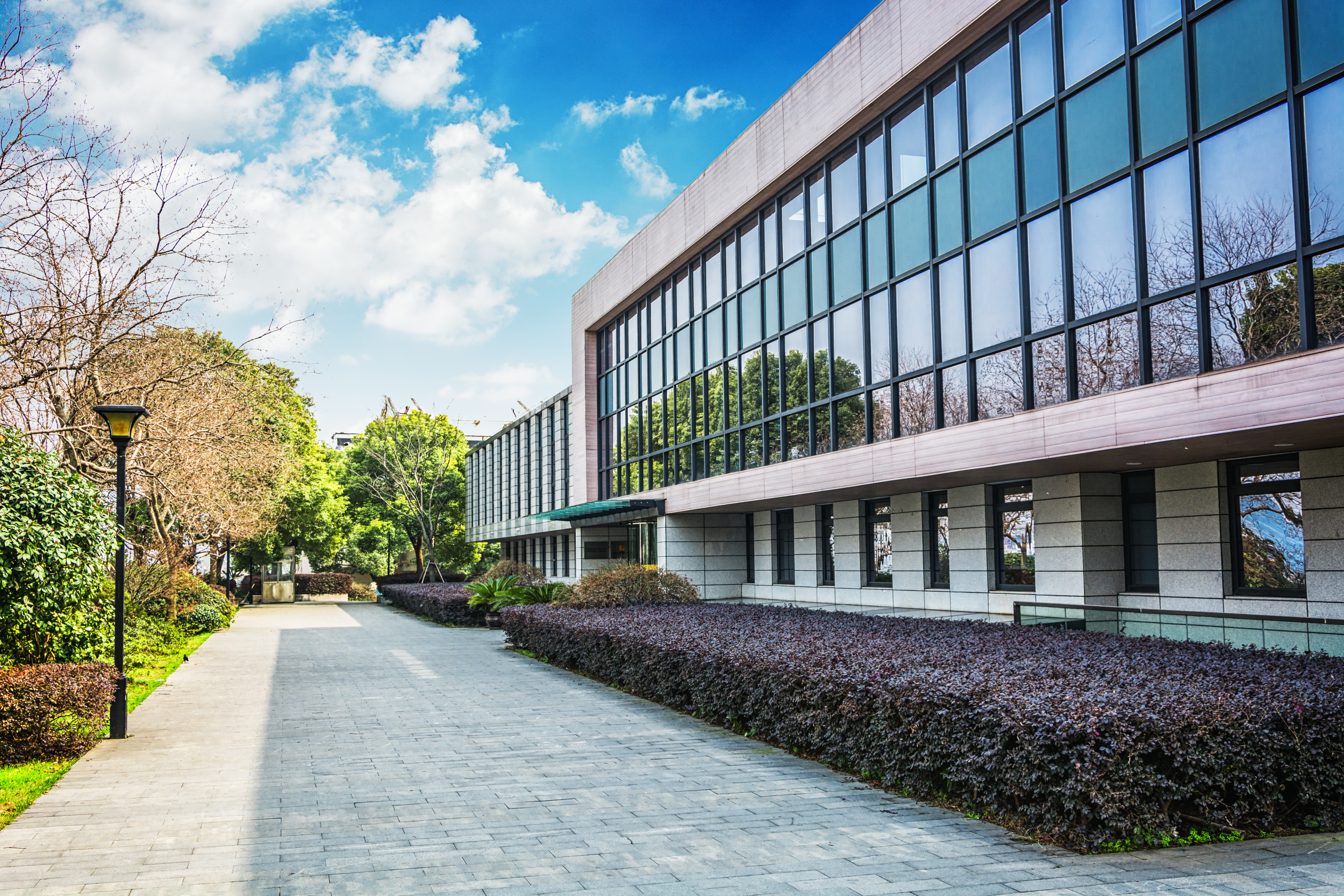 Modern skyscraper office building